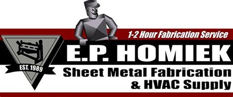 EP Homiek Sheet Metal Fabrication and HVAC Supply 